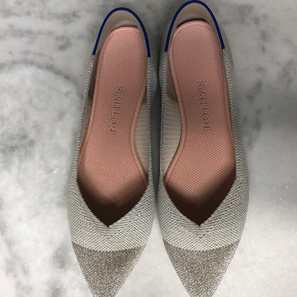 Rothy’s Metallic Gold size 8